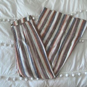 show me your mumu striped linen pants